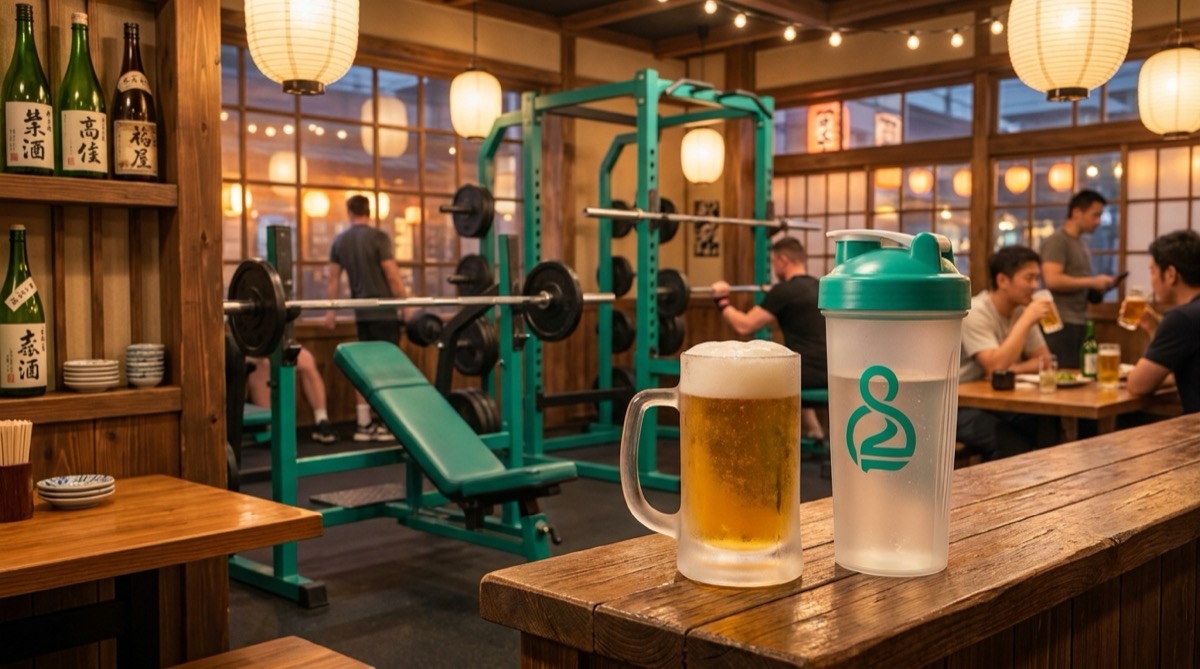 筋トレと飲み会・アルコールの付き合い方｜次の日ベンチが10kg下がる現実